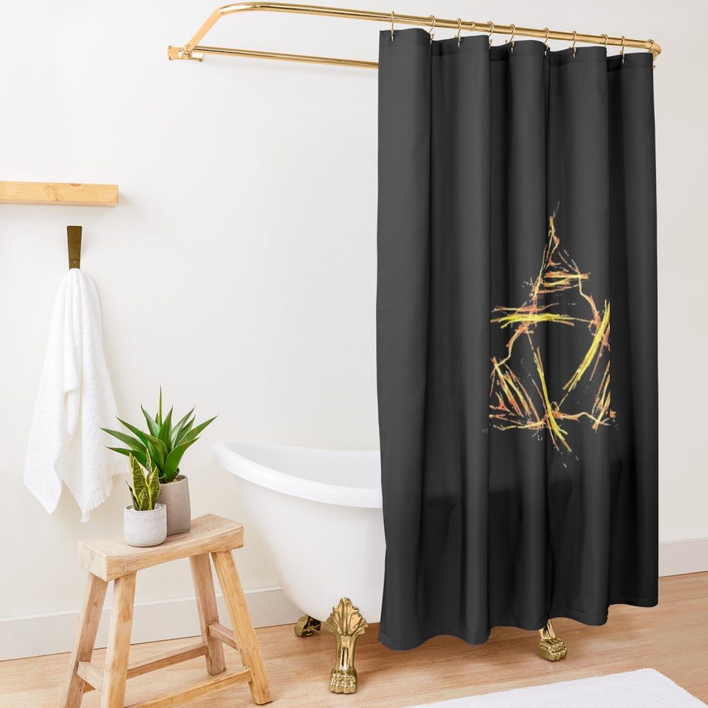 Triforce Classic Shower Curtain Official The Legend Of Zelda Merch