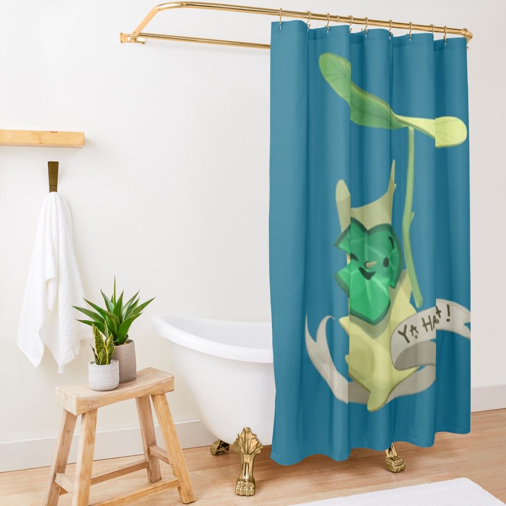 Korok Shower Curtain Official The Legend Of Zelda Merch