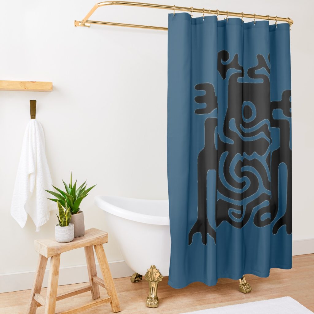 Ancient Guardian Shower Curtain Official The Legend Of Zelda Merch