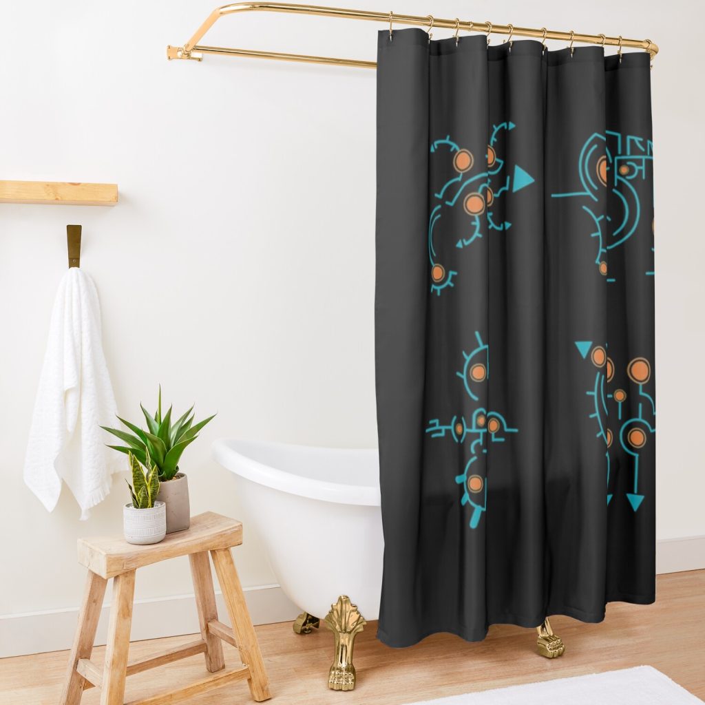 Divine Beast Shower Curtain Official The Legend Of Zelda Merch