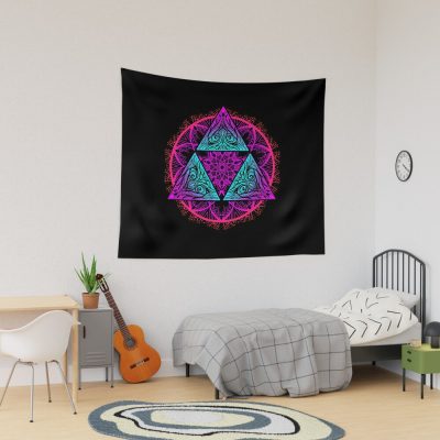 Neonforce Tapestry Official The Legend Of Zelda Merch