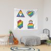 Gay Pride Hylian Pack Of 4 Tapestry Official The Legend Of Zelda Merch