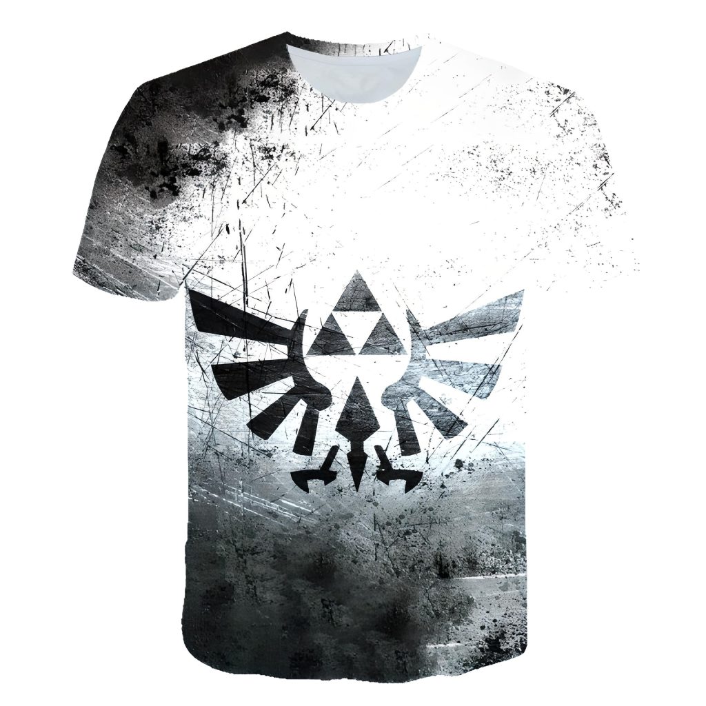 black and white zelda t shirt - Legend Of Zelda Shop