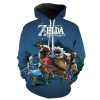 legend of zelda botw blue hoodie - Legend Of Zelda Shop