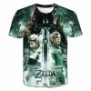 link and princess zelda realistic t shirt - Legend Of Zelda Shop