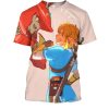 link smiling t shirt 1 - Legend Of Zelda Shop