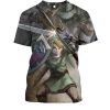 zelda battle t shirt 1 - Legend Of Zelda Shop