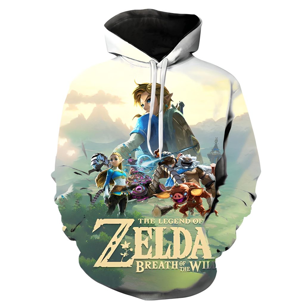 zelda characters botw hoodie - Legend Of Zelda Shop