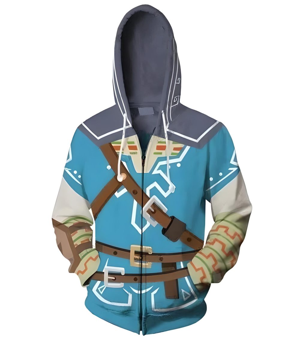 zelda hylian tunic hoodie - Legend Of Zelda Shop