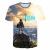 zelda hyrule landscape BOTW t shirt - Legend Of Zelda Shop