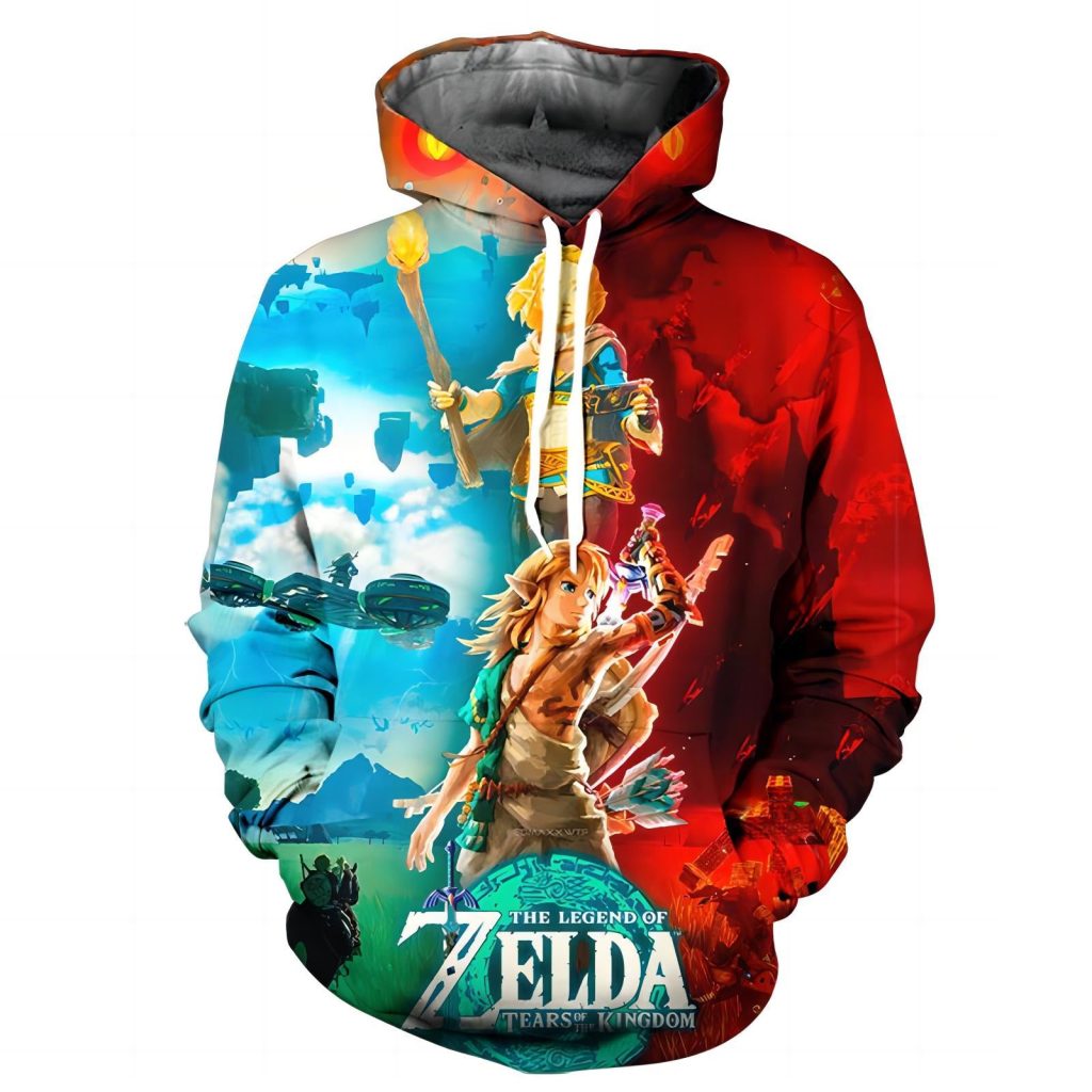 zelda totk characters hoodie - Legend Of Zelda Shop