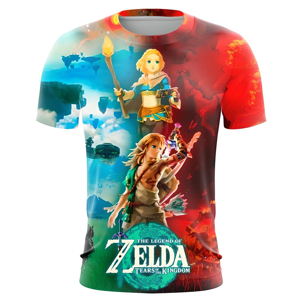 zelda totk characters t shirt - Legend Of Zelda Shop