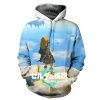 zelda totk floating islands hoodie - Legend Of Zelda Shop