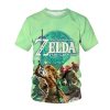 zelda totk link and ganondorf t shirt - Legend Of Zelda Shop