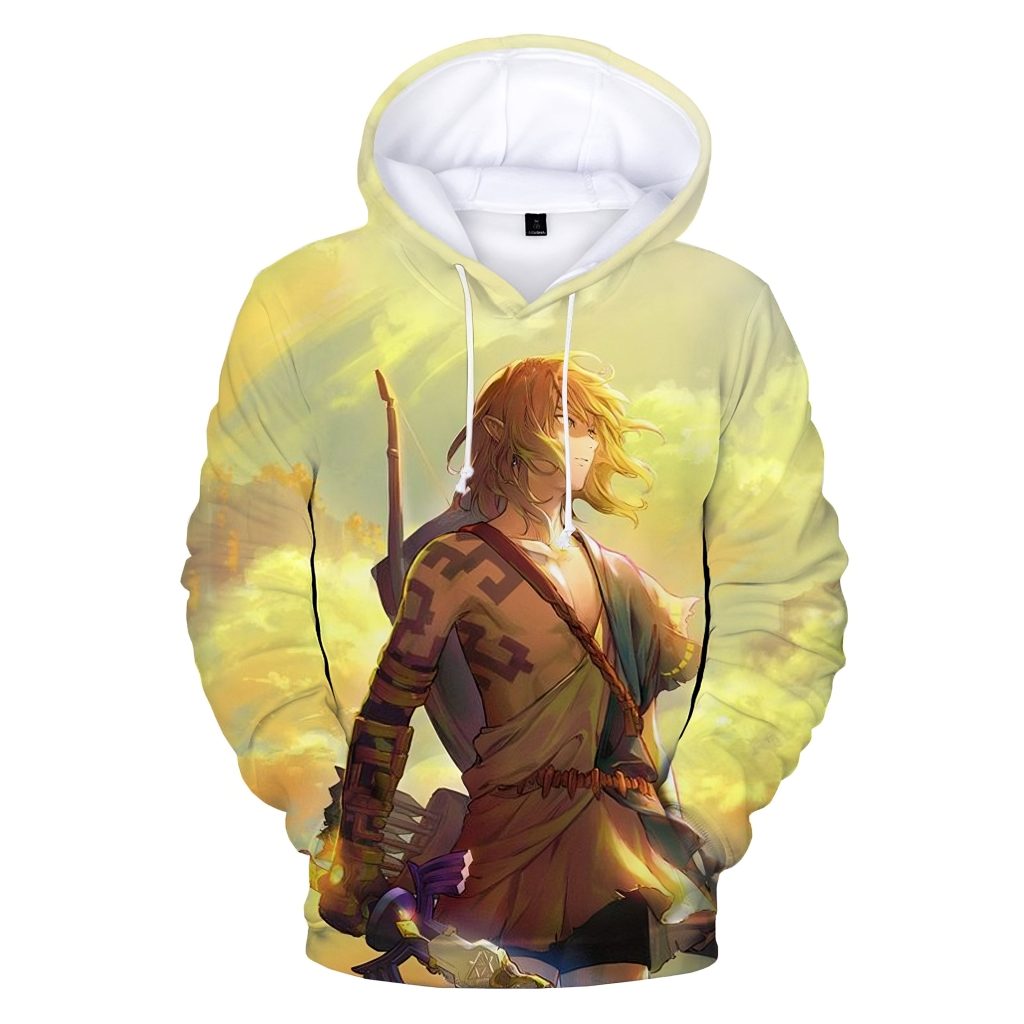 zelda totk link and master sword hoodie scaled - Legend Of Zelda Shop