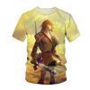 zelda totk link and master sword t shirt - Legend Of Zelda Shop