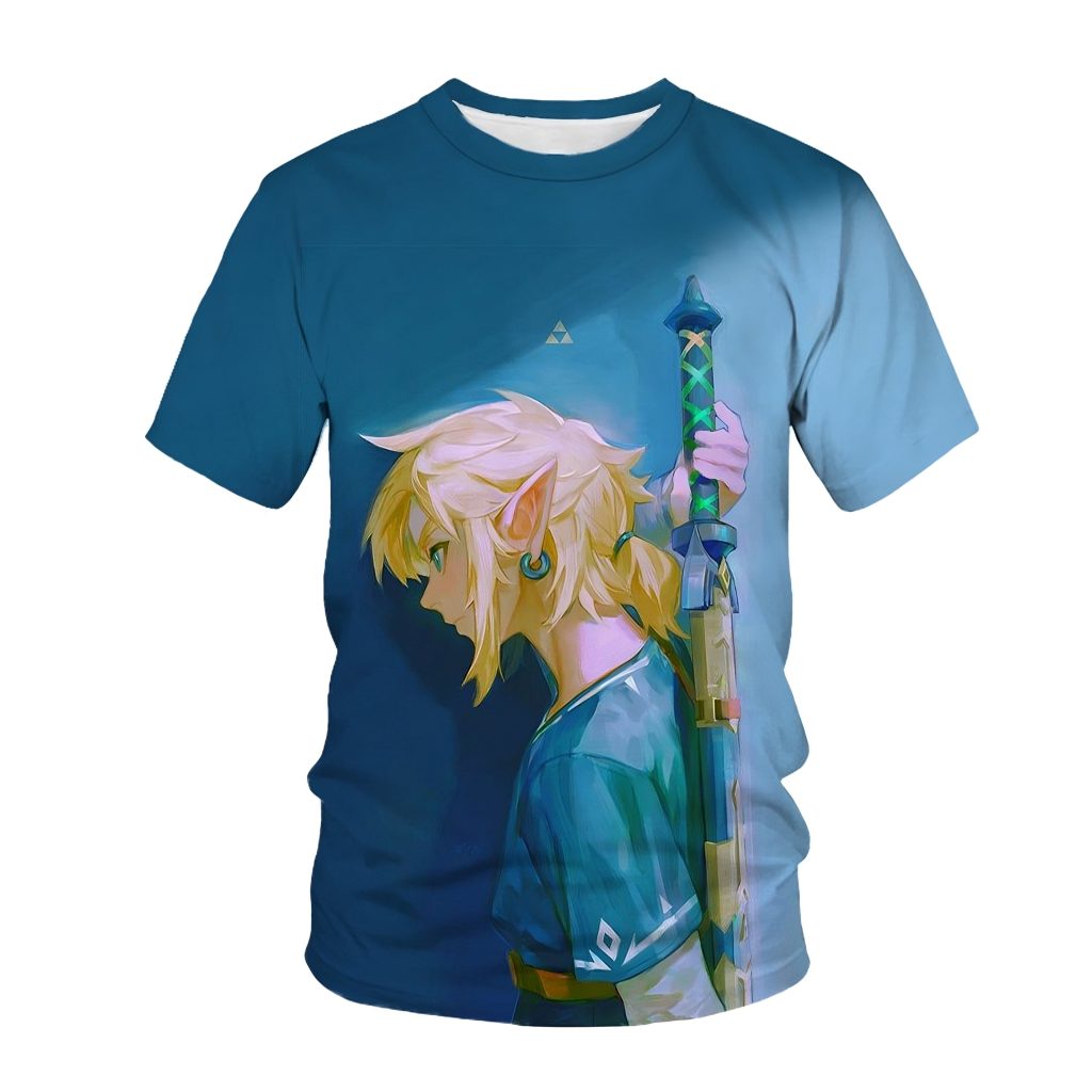 zelda totk link artwork t shirt scaled - Legend Of Zelda Shop