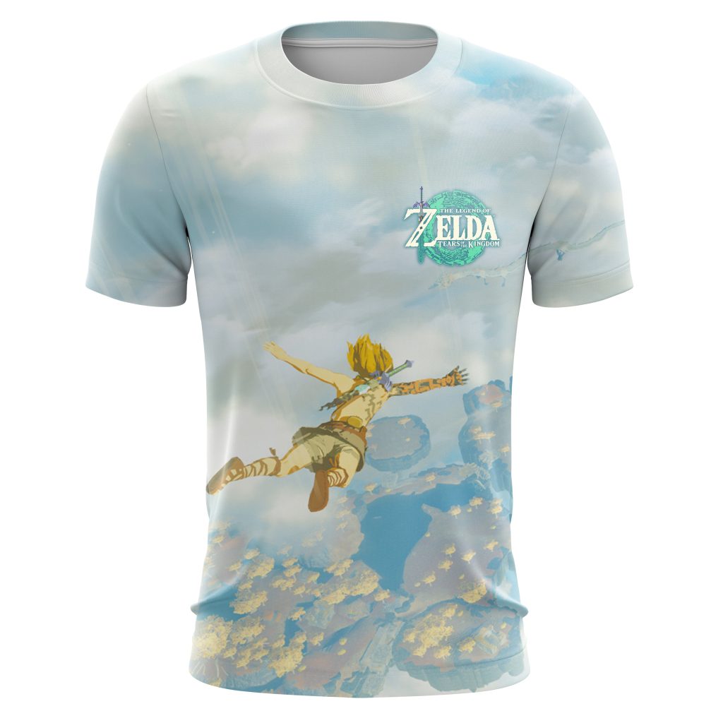 zelda totk link flies t shirt scaled - Legend Of Zelda Shop