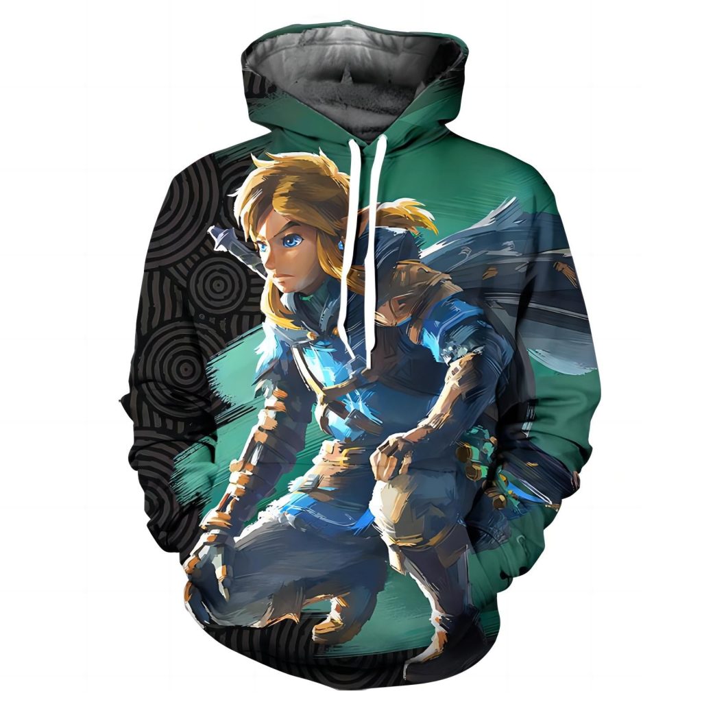 zelda totk link realistic hoodie - Legend Of Zelda Shop