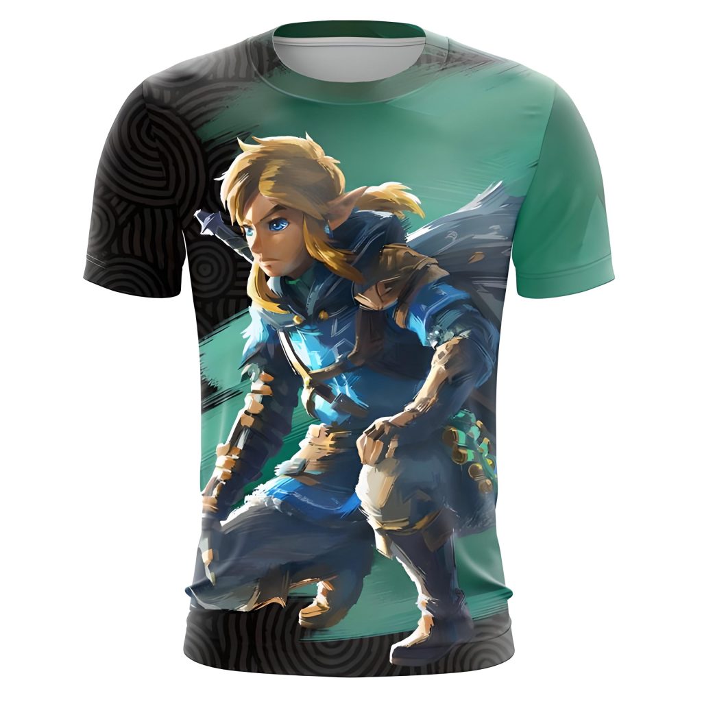 zelda totk link realistic t shirt - Legend Of Zelda Shop