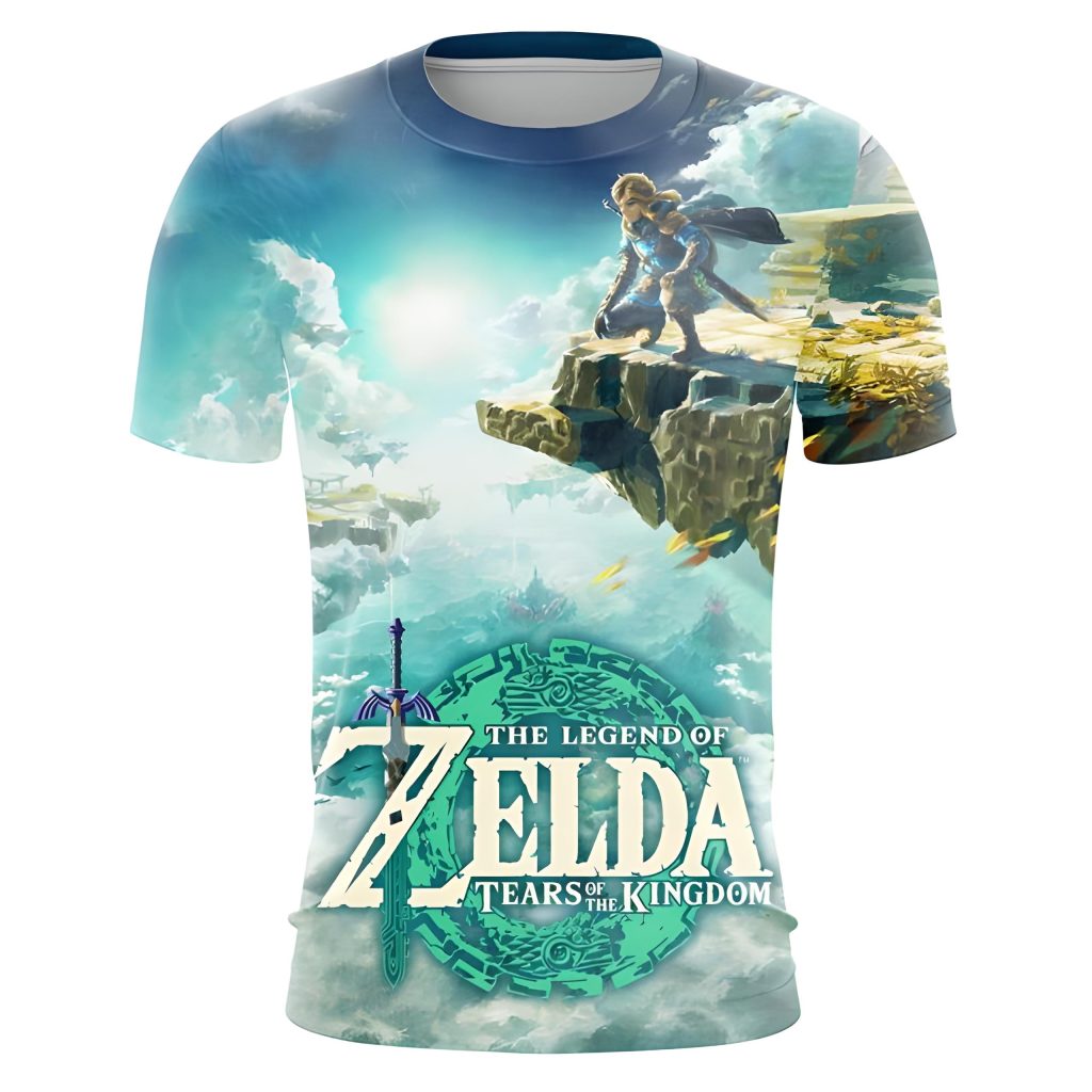 zelda totk link t shirt - Legend Of Zelda Shop