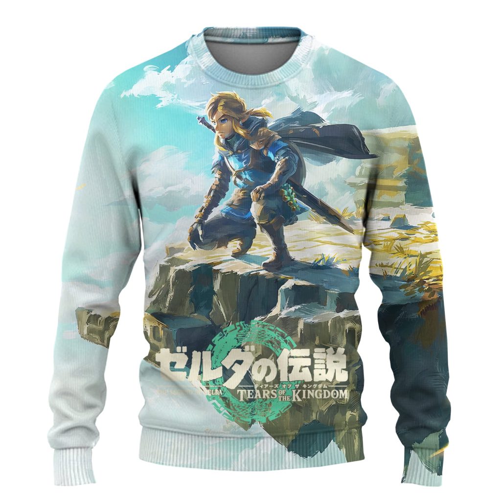 zelda totk swordsman pullover - Legend Of Zelda Shop