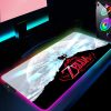 Zeldaes Computer Table Mousepad Rgb Mouse Pad Gaming Gamer Keyboard Pc Accessories Laptop Mat Deskpad Desk 14 - Legend Of Zelda Shop