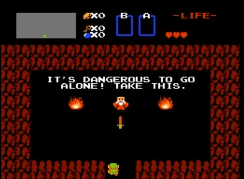 The Legend of Zelda NES 1 - Legend Of Zelda Shop